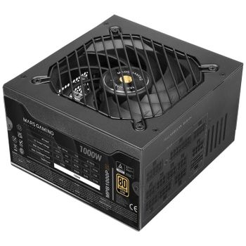 Mars Gaming Mpb1000sim Fuente Alimentación Modular Atx 3.1 1000w 80 Plus Gold Negro