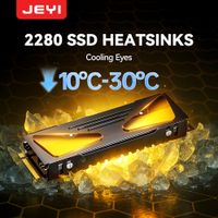 disipador de calor jeyi m2 2280 ssd con ojos de refrigeracion-enfriador de aluminio diseno ultrafino de 10mm para pcps5 disipacion de calor de alta velocidad