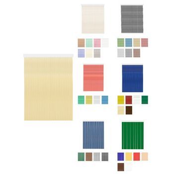 Jardin202 - Cortinas De Exterior Impermeables – Cortinas Antimoscas Para Terrazas Y Porche  100 X 240 Cm (karla - Beige)  100 X 240 Cm (karla - Beige)jardin202