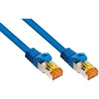 cable de red rj45 varia cat7 sftp azul 2 metros