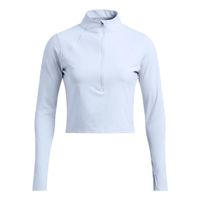 under armour launch elite half zip camiseta de running mujeres-azul