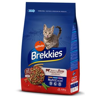 Brekkies con buey, verduras y cereales para gatos - 2 x 3,5 kg