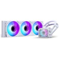 phanteks glacier one refrigeracion liquida para cpu 360m25 g2 aio rgb pwm rgb 120mm m25 g2 blanca