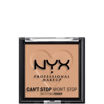 NYX Professional Makeup Can't Stop Won't Stop Mattifying Lightweight Powder 7g (Various Shades) - Tan