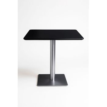 Mesa Samp 70 Cm De Madera Lacada 75*70*70 Cm - Negro