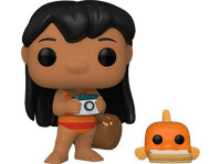 figura funko pop - lilo con gordito  stitch