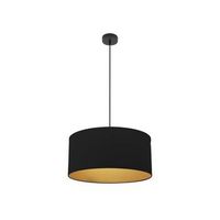 colgante anuska 1xe27 negronegro-oro regx50x50 cm