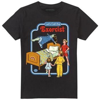 Steven Rhodes Camiseta Lets Call The Exorcist para hombre