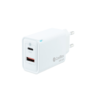 cargador usb pared coolbox gan 45w usb-cusb-a qc30 blanco