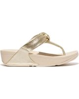 de fitflop lulu padded-knot plateado