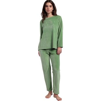 Admas Chándal Pijama pantalón top manga larga ADM Home para mujer
