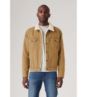 levis para hombre 16365-0305 chaqueta type 3 sherpa marron m casual algodon