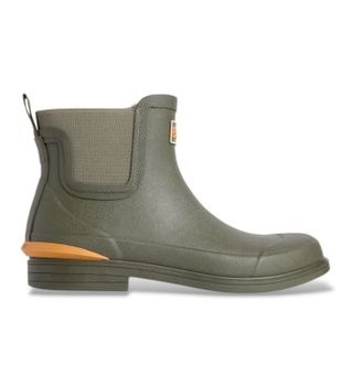 Barbour para mujer. LRF0129 Botines Abbeyfield Welly verde oscuro (40), Plano, Ninguno, Casual, Outdoor