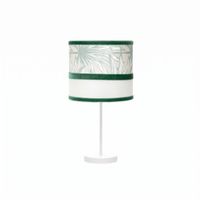 sobremesa peq caledonia 1xe14 blancoverde 43x17x17cm