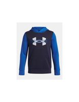 sudadera under armour rival flc cblck grphc hd nino azul