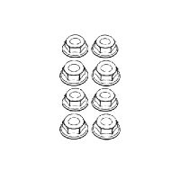 8pcs mjx 14210 114 piezas de repuesto de coche rc m4 tuercas