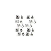 cierre rapido carenado anillo elastico 19mm kit 10pc