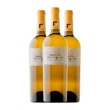 Arínzano Vino Blanco Hacienda Vino Crianza 75 Cl 14% Vol. (pack De 3 Unidades)