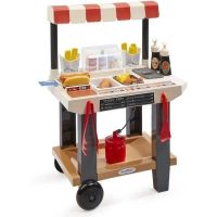 carrito de cocina ecoiffier 100 chef street food 25 piezas desde 18 meses