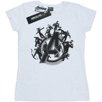 marvel camiseta manga larga avengers endgame para mujer