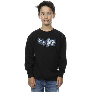 Willy Wonka Jersey Chocolate Factory Logo para niño