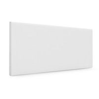 cabecero de lino natural liso 105x50cm camas 105 - blanco
