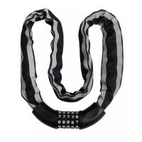 candado antirrobo maxima seguridad para bicicleta cadena para bici con combinacion dispositivo de seguridad con 5 cifras contrasena reflectante de 90cm para ciclismo de montana codigo de bloqueo