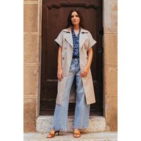 le temps des cerises abrigo chaqueta sin mangas piero para mujer