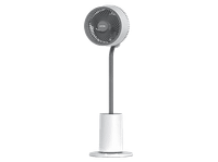ventilador de pie - htw vp-20fjd 24 w temporizador 12 h blanco