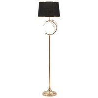 lampara de pie de metal dorado cm o 38x160