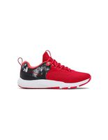 zapatillas de training under armour charged focus print rojo