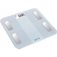 bascula de bano oro-scale bluetooth white