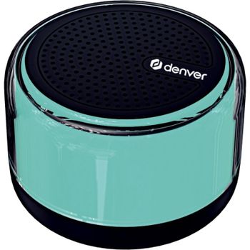Altavoces Denver Cilíndricos Inalámbricos 3 W Bluetooth con luces LED multicolor