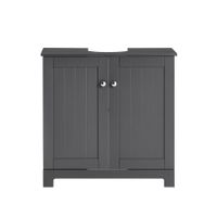 mueble para debajo del lavabo mdf gris