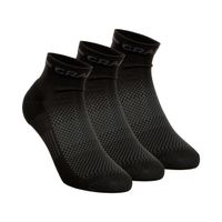craft core dry mid calcetines para correr pack de 3-negro