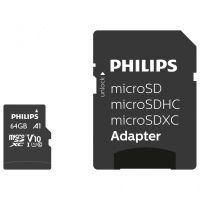 philips microsdxc 64gb uhs-i u1 v10
