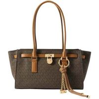 michael michael kors bolso de mano bolso bandolera michael kors hamilton moderne marron para mujer