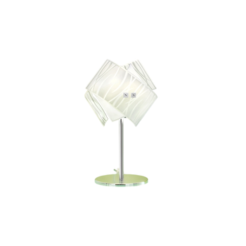Lámparas De Mesa Agnese Blanco 1xe14 Max 1x42w Ip20 - Aplique Led De Diseño Moderno - Casquillo E14