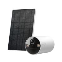 camara ip tp-link tapo c410 2k vision nocturna interior y exterior panel solar audio bidireccional control por voz