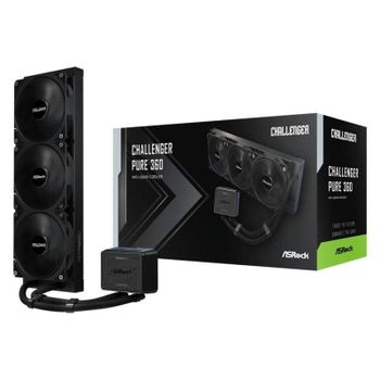 Refrigeración Líquida AsRock Challenger Pure 360 360mm 3 Ventiladores Negro