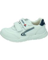 de pablosky - deportivo blanco colegial velcro torello blanco