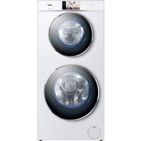 duo hwd120-b1558u wifi-enabled 12 kg washer dryer - white white