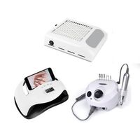 kit de manicura y pedicura pulidora aspirador y secadora