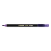 edding 1340 rotulador con punta de pincel morado