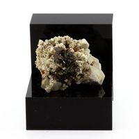 esferas sobre la ortesis de marruecos imilchil - piedra natural multicolor rara  1672 cts - certificado de autenticidad incluido  45 x 33 x 32 mm