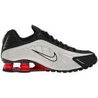 nike deportivas moda baskets shox r4 noirrouge legerargent metallique para mujer