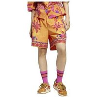 adidas short short x farm premium ample orange para hombre