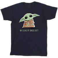 disney camiseta manga larga the mandalorian para nina