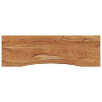 tablero de mesa  tablero escritorio rectangular madera acacia 160x50x25 cm