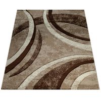 alfombra moderna bravo marron 160x230 cm